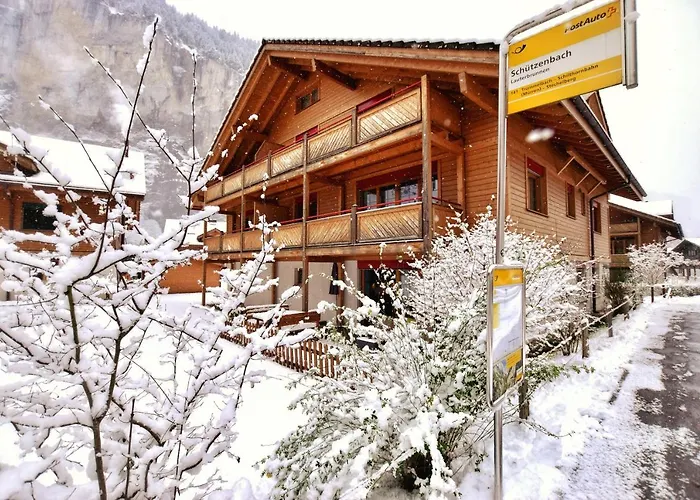 公寓 Breithorn - Charming - Free Parking & Wifi 劳特布龙嫩